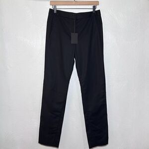 Alexander Wang High Waist Tapered Trouser in Black